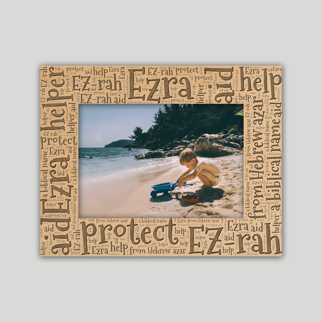 Ezra Origins Name Frame - Journey Frames