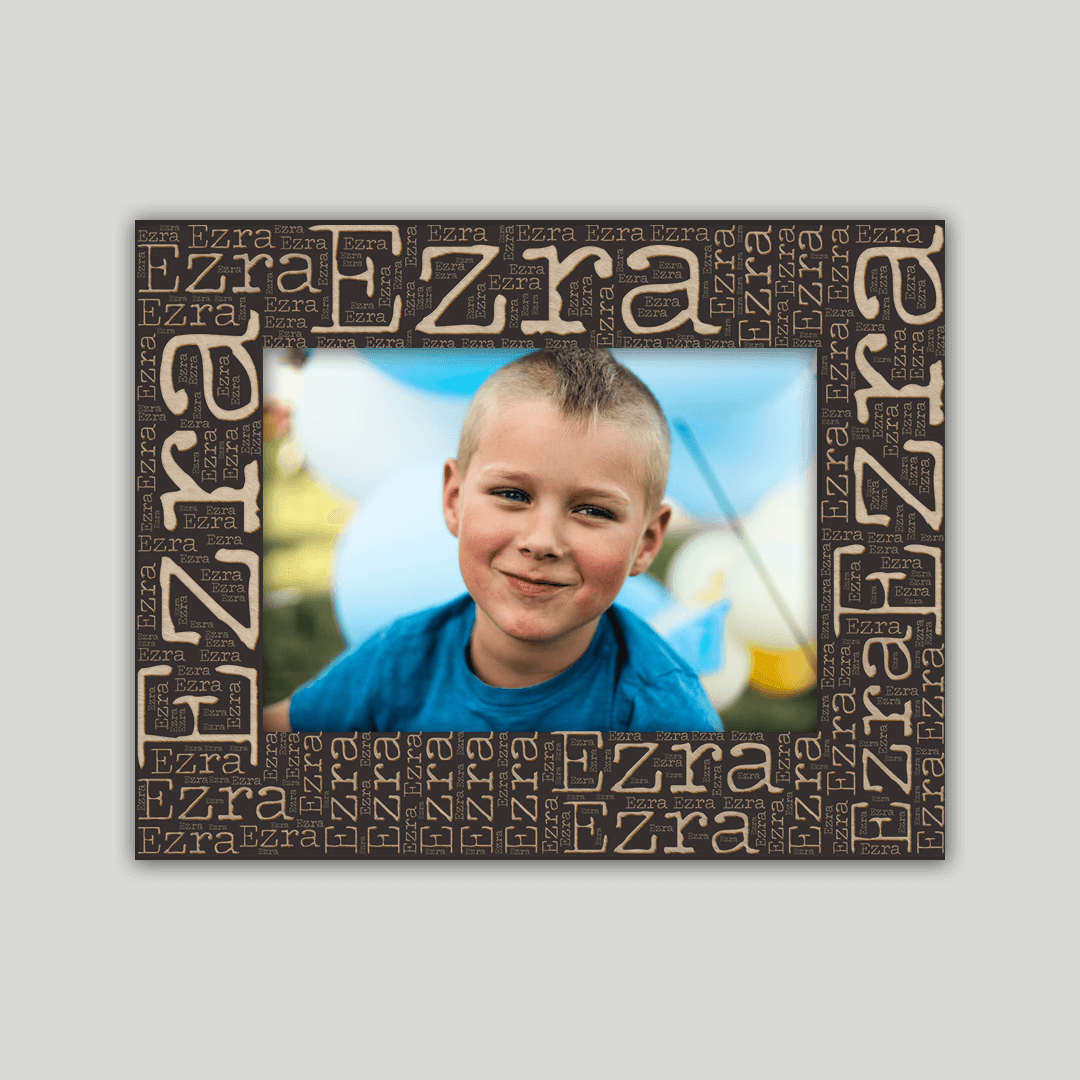 Ezra Name Frame - Journey Frames