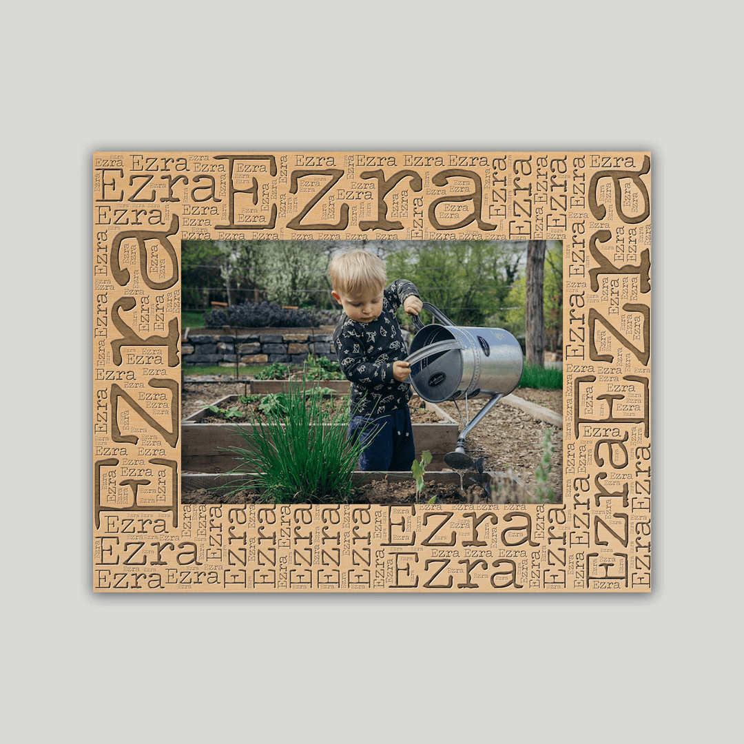 Ezra Name Frame - Journey Frames