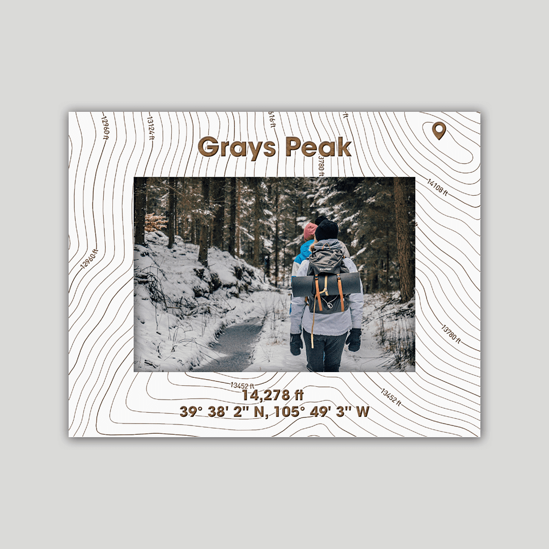 Gray's Peak Photo Frame