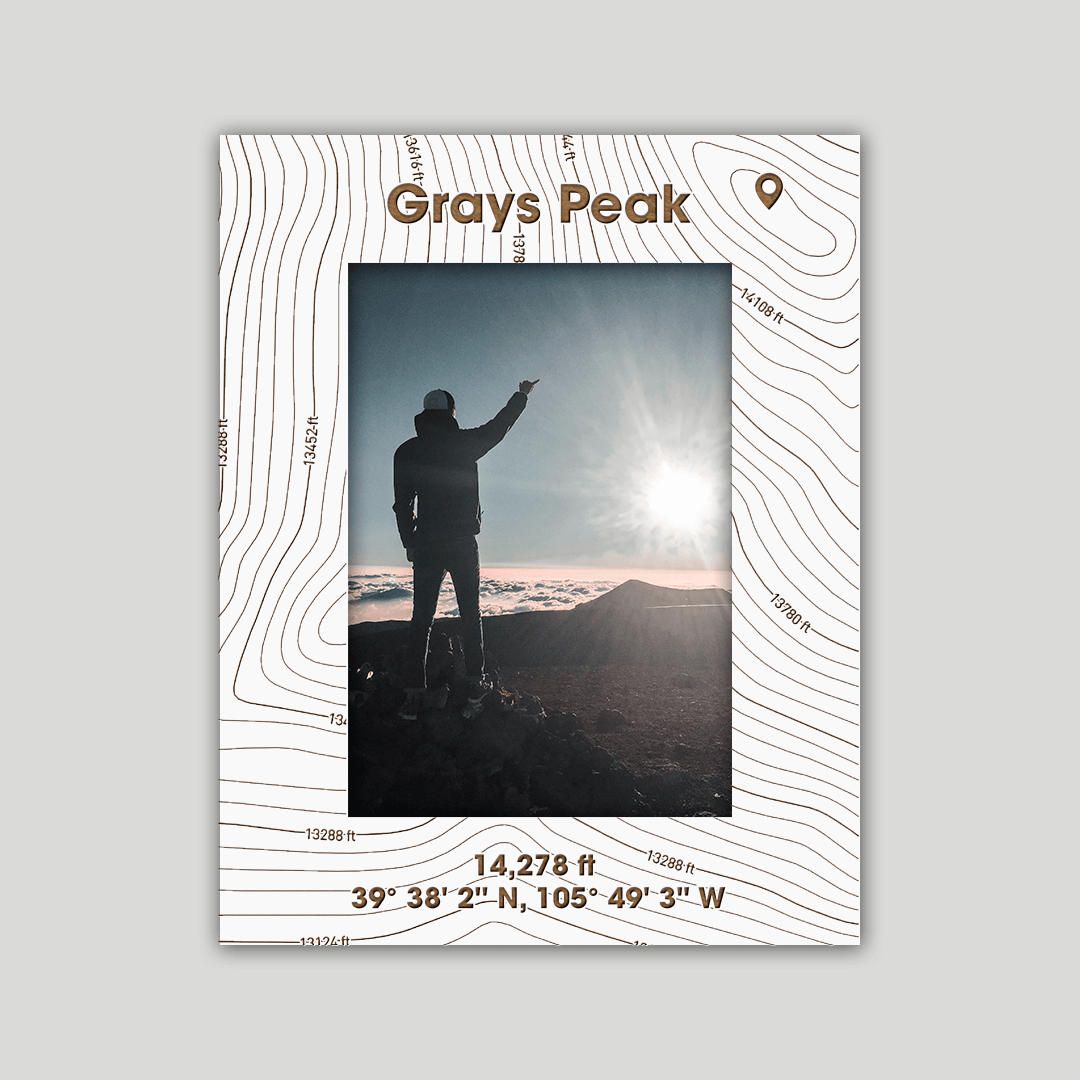 Gray's Peak Photo Frame
