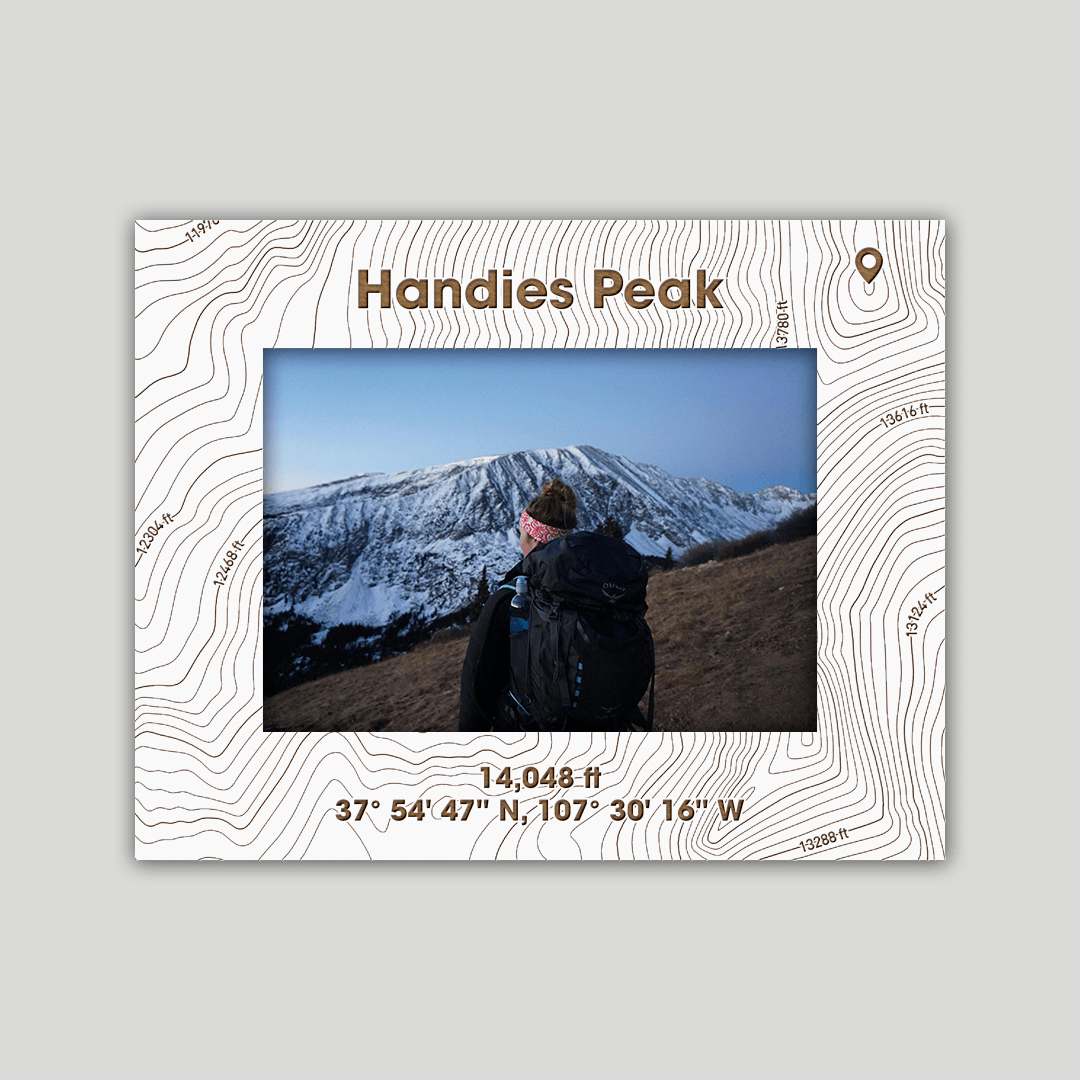 Handies Peak Photo Frame