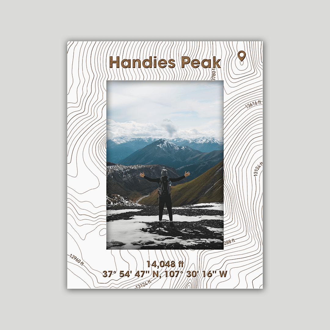 Handies Peak Photo Frame