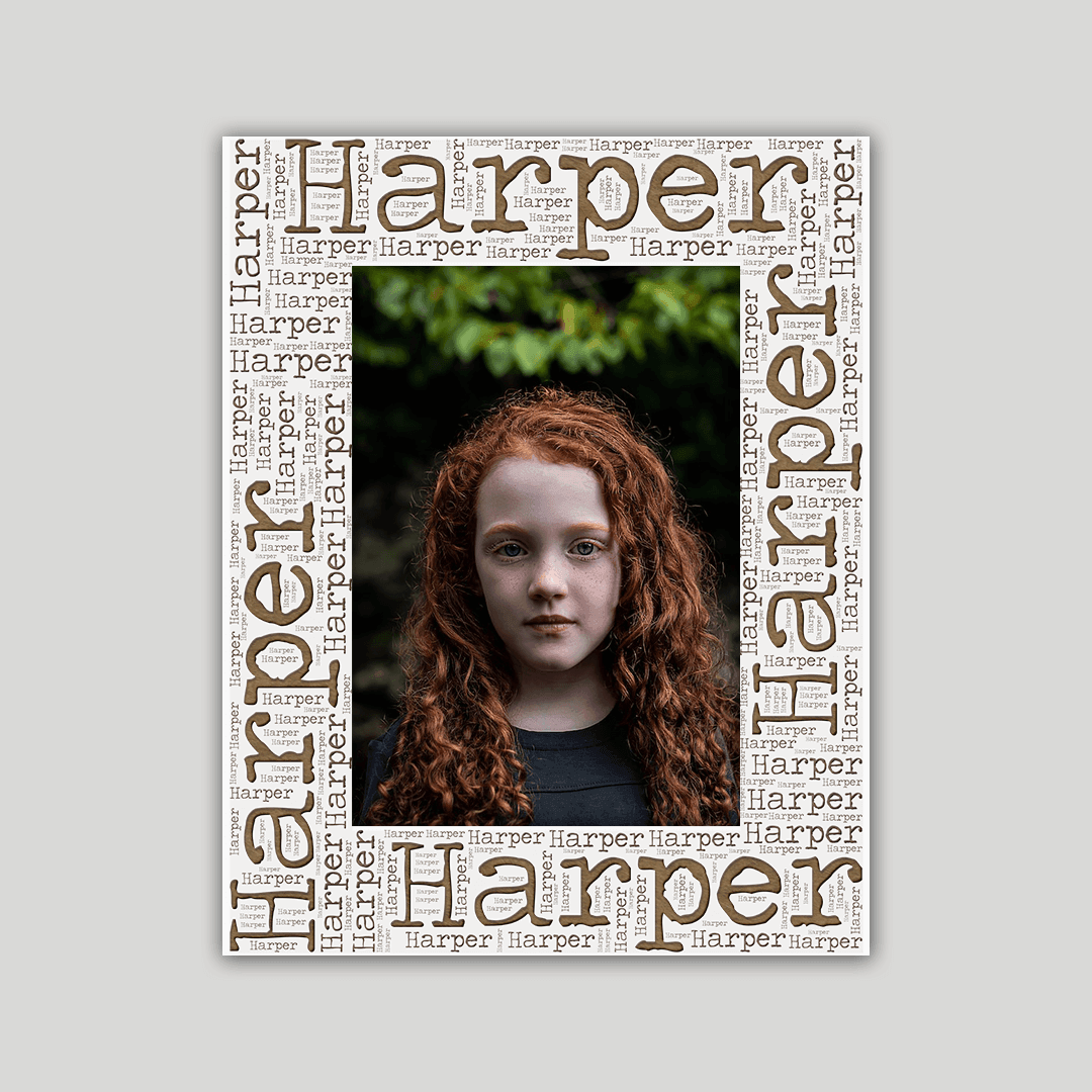 Harper Name Frame - Journey Frames