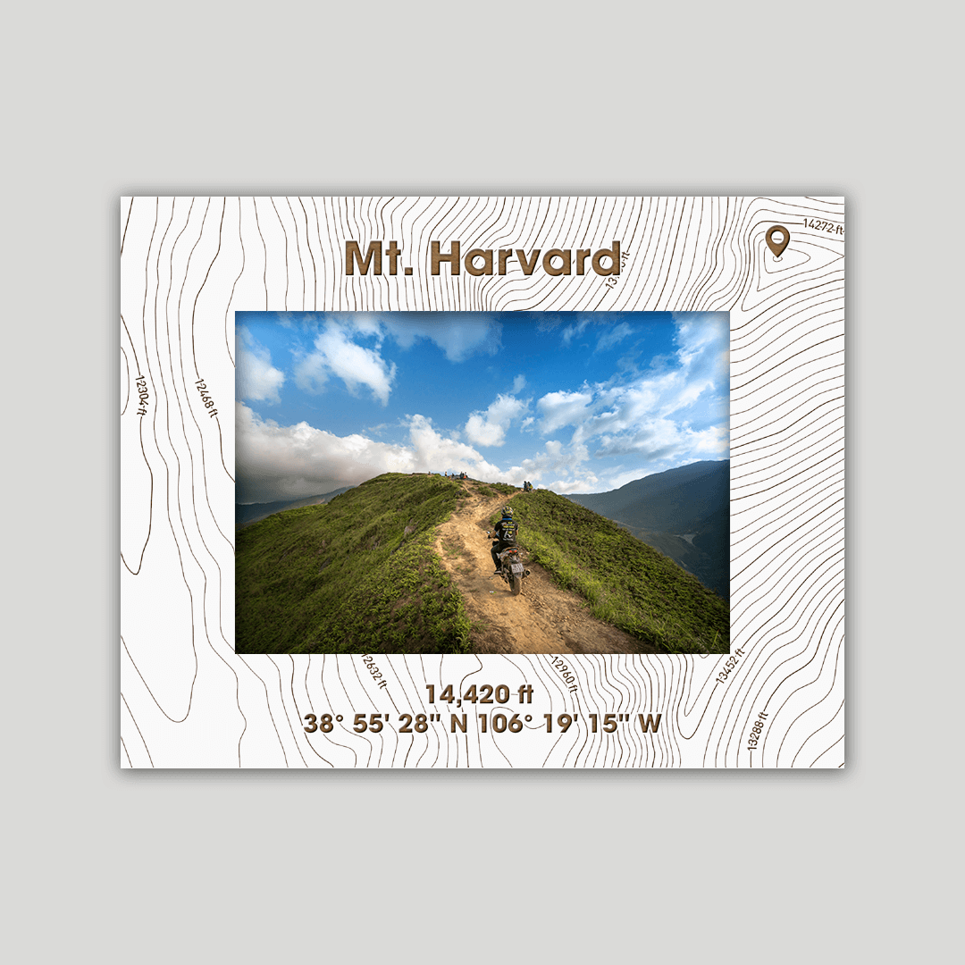 Mount Harvard (large font)
