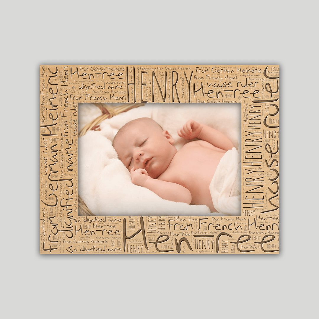 Henry Origins Name Frame - Journey Frames