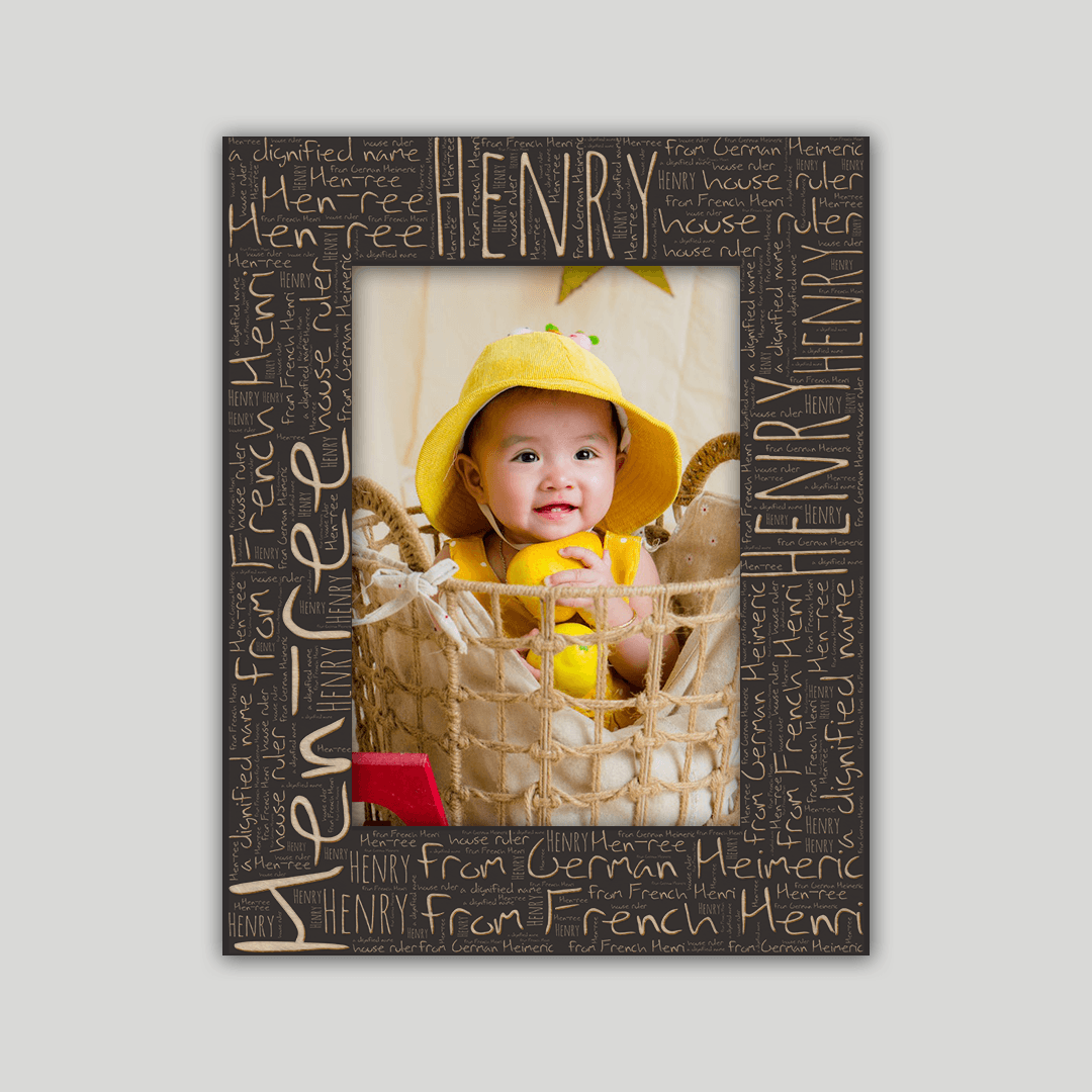 Henry Origins Name Frame - Journey Frames