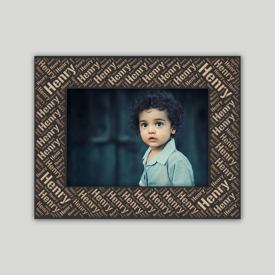 Henry Name Frame - Journey Frames