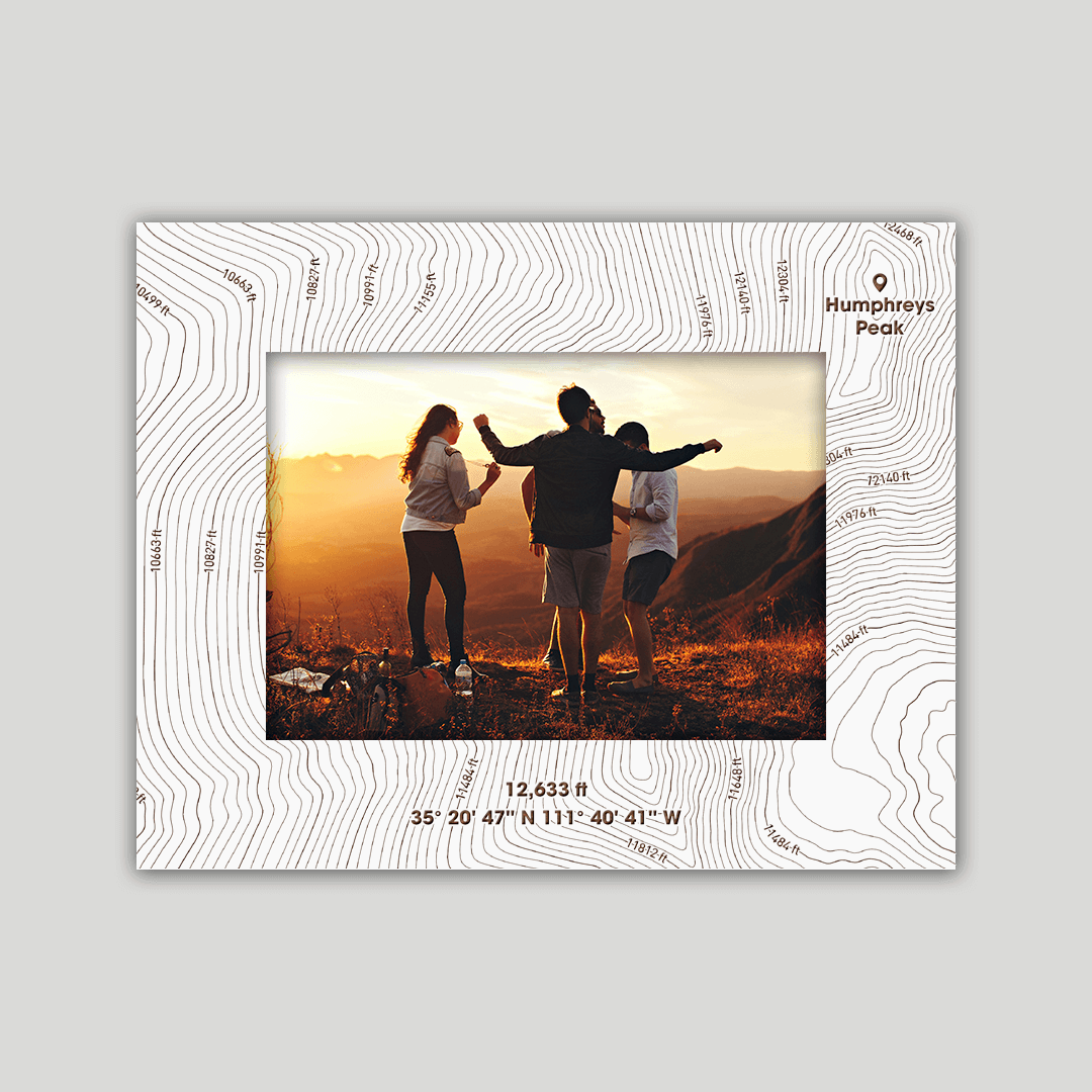 Humphrey's Peak Photo Frame