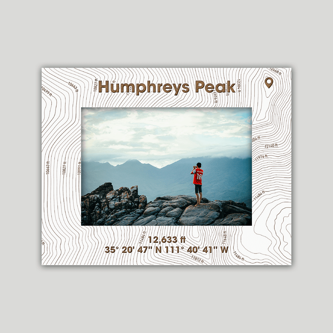 Humphrey's Peak Photo Frame