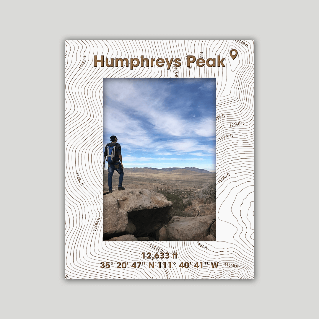 Humphrey's Peak Photo Frame