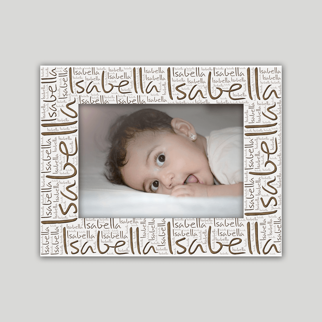 Isabella Name Frame - Journey Frames