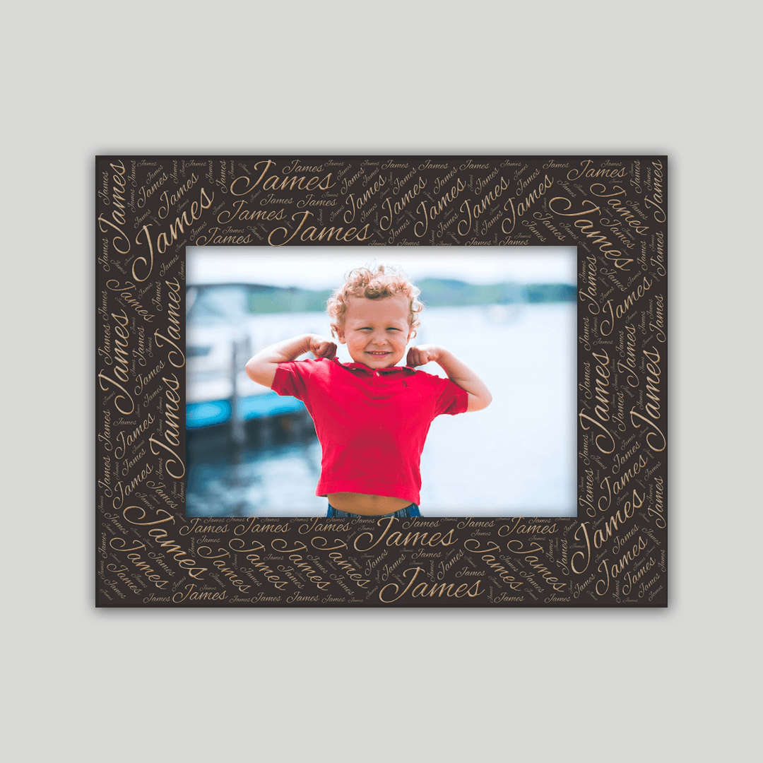James Name Frame - Journey Frames
