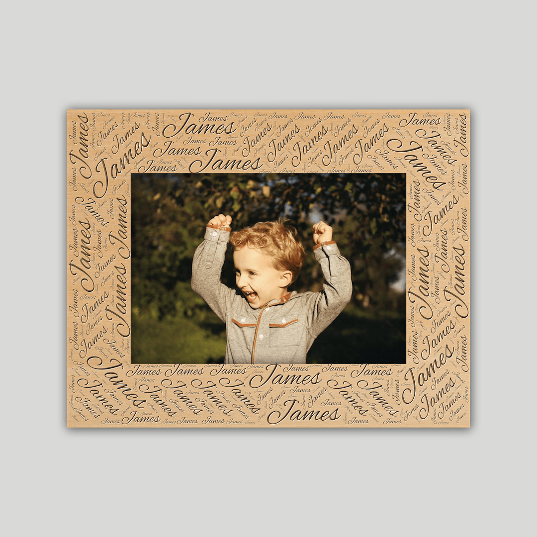 James Name Frame - Journey Frames