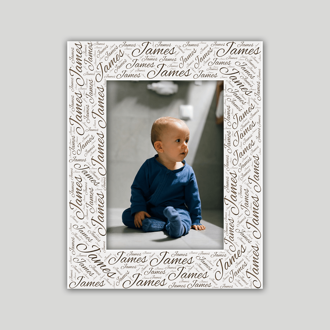 James Name Frame - Journey Frames