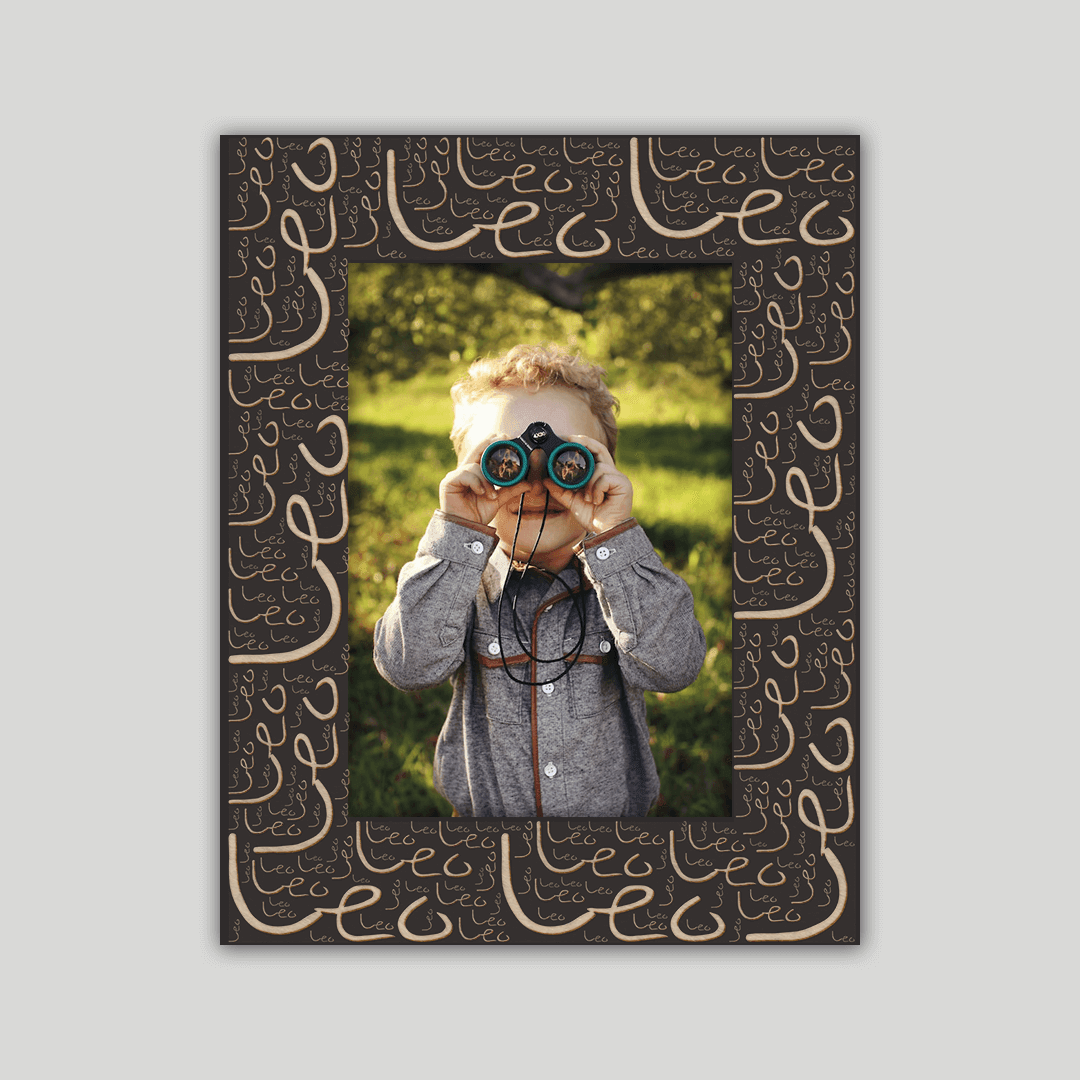 Leo Name Frame - Journey Frames