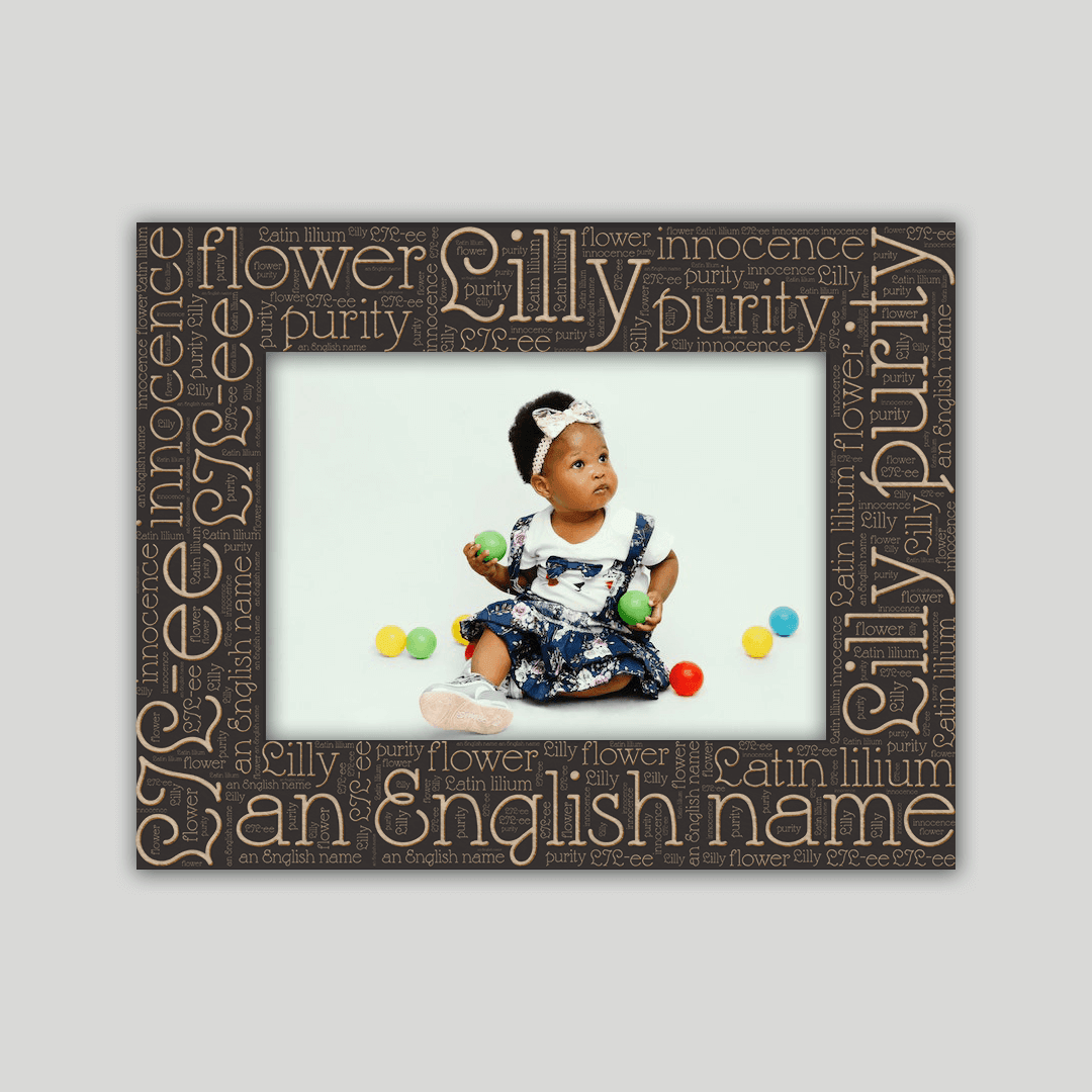 Lily Origins Name Frame - Journey Frames