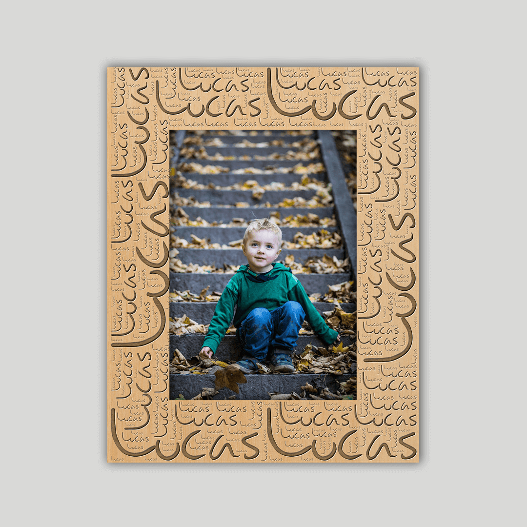 Lucas Name Frame - Journey Frames