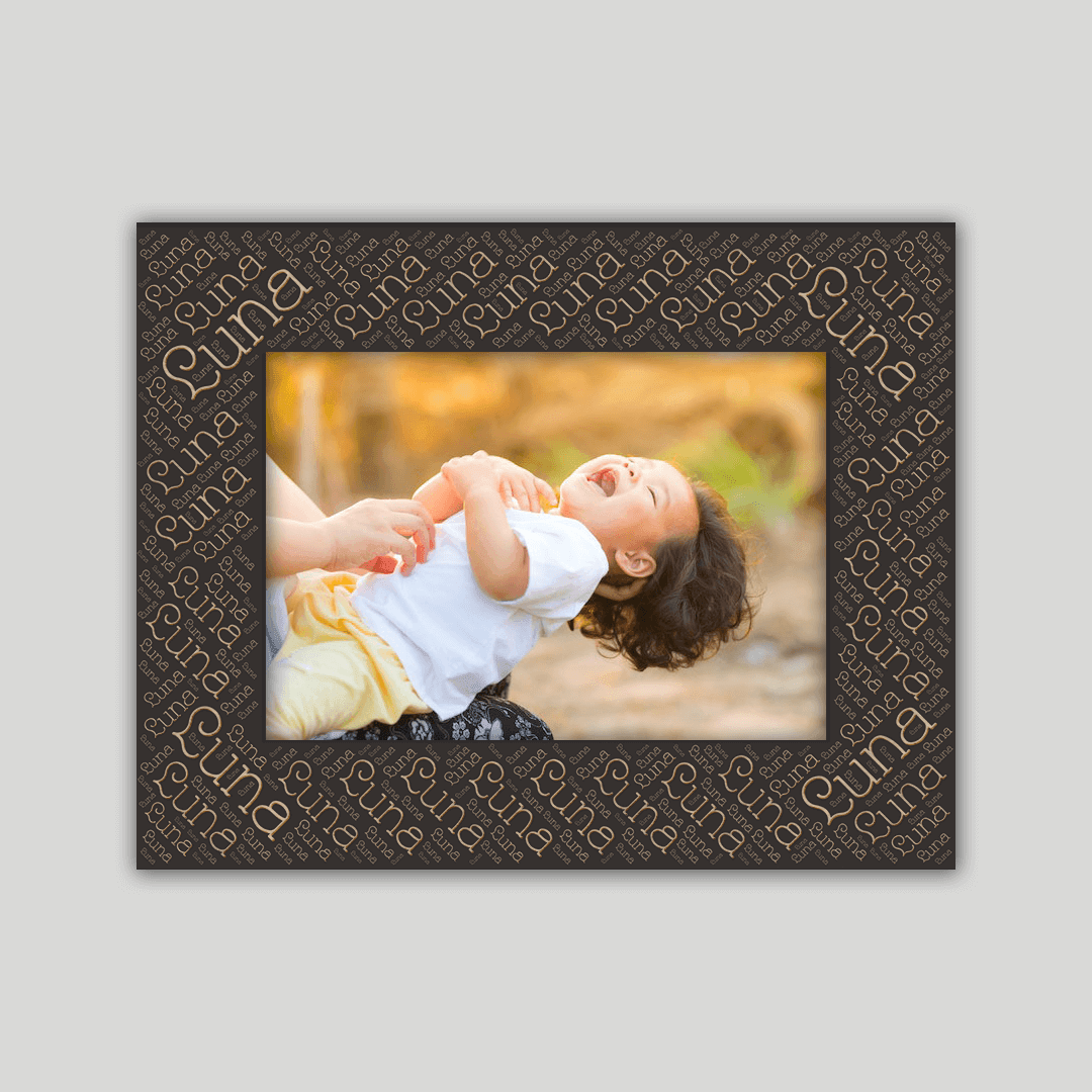 Luna Name Frame - Journey Frames