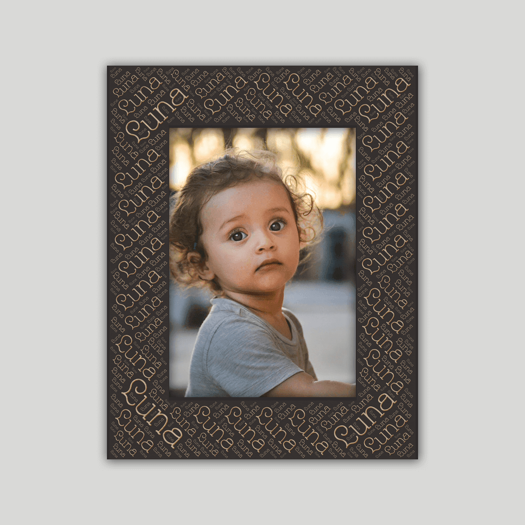 Luna Name Frame - Journey Frames
