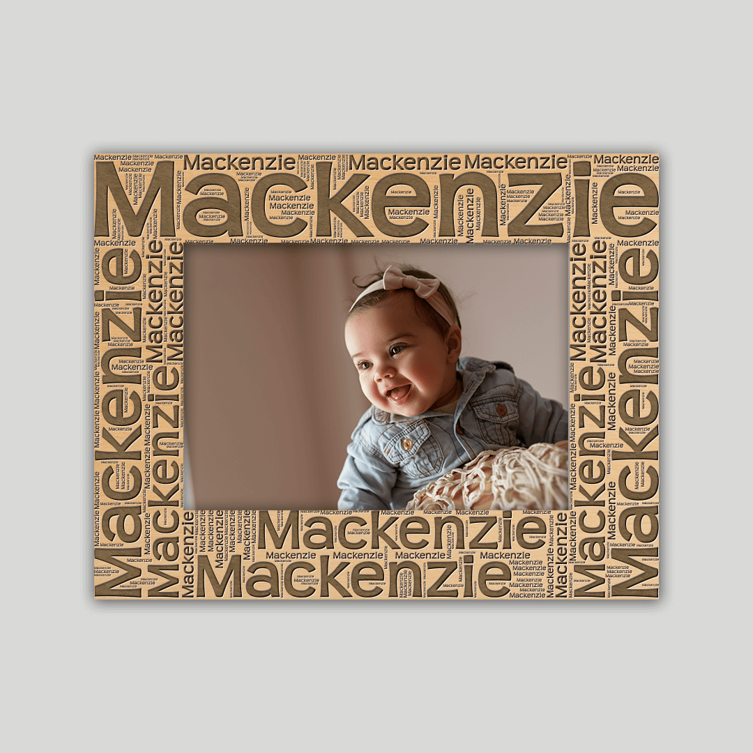 Mackenzie Name Frame