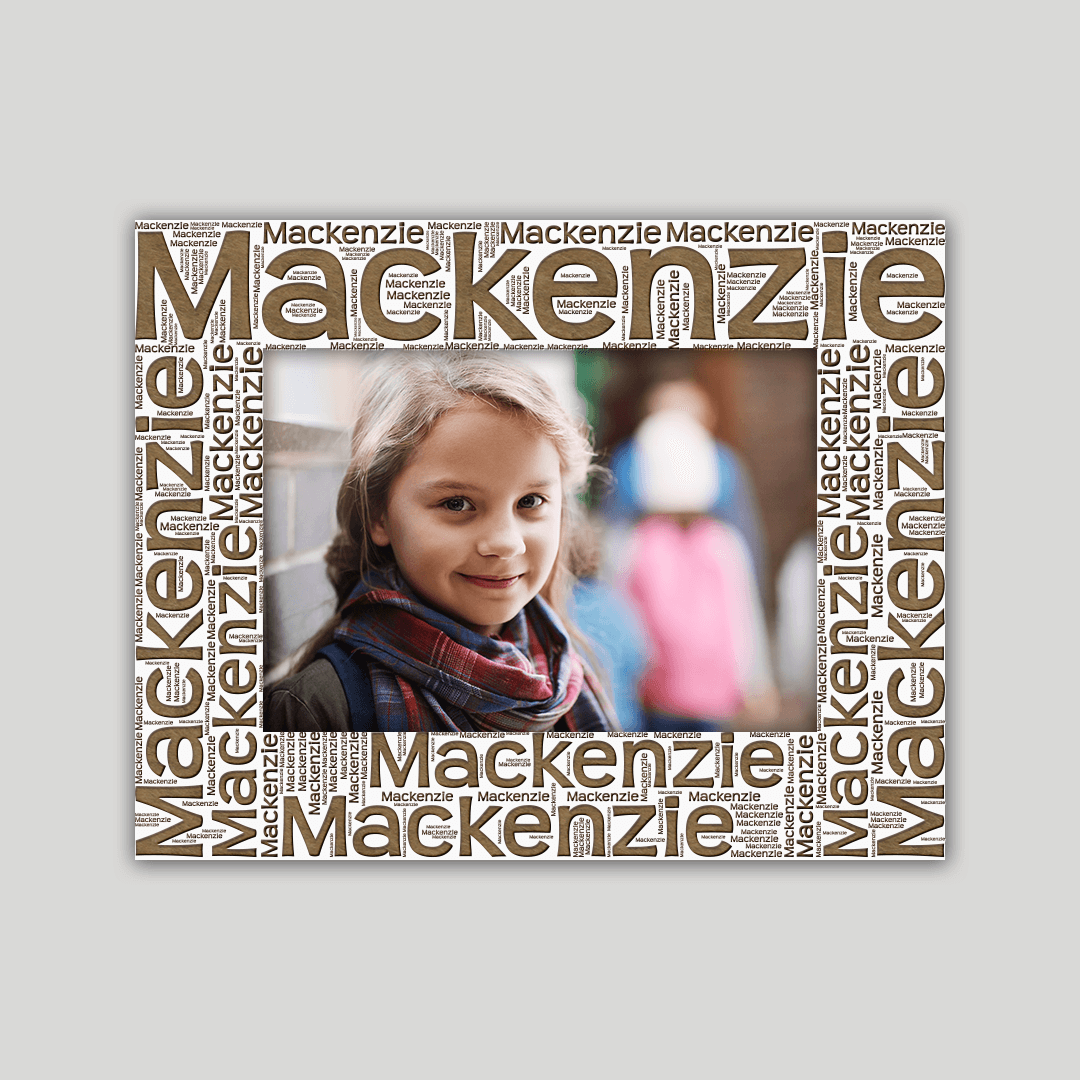 Mackenzie Name Frame