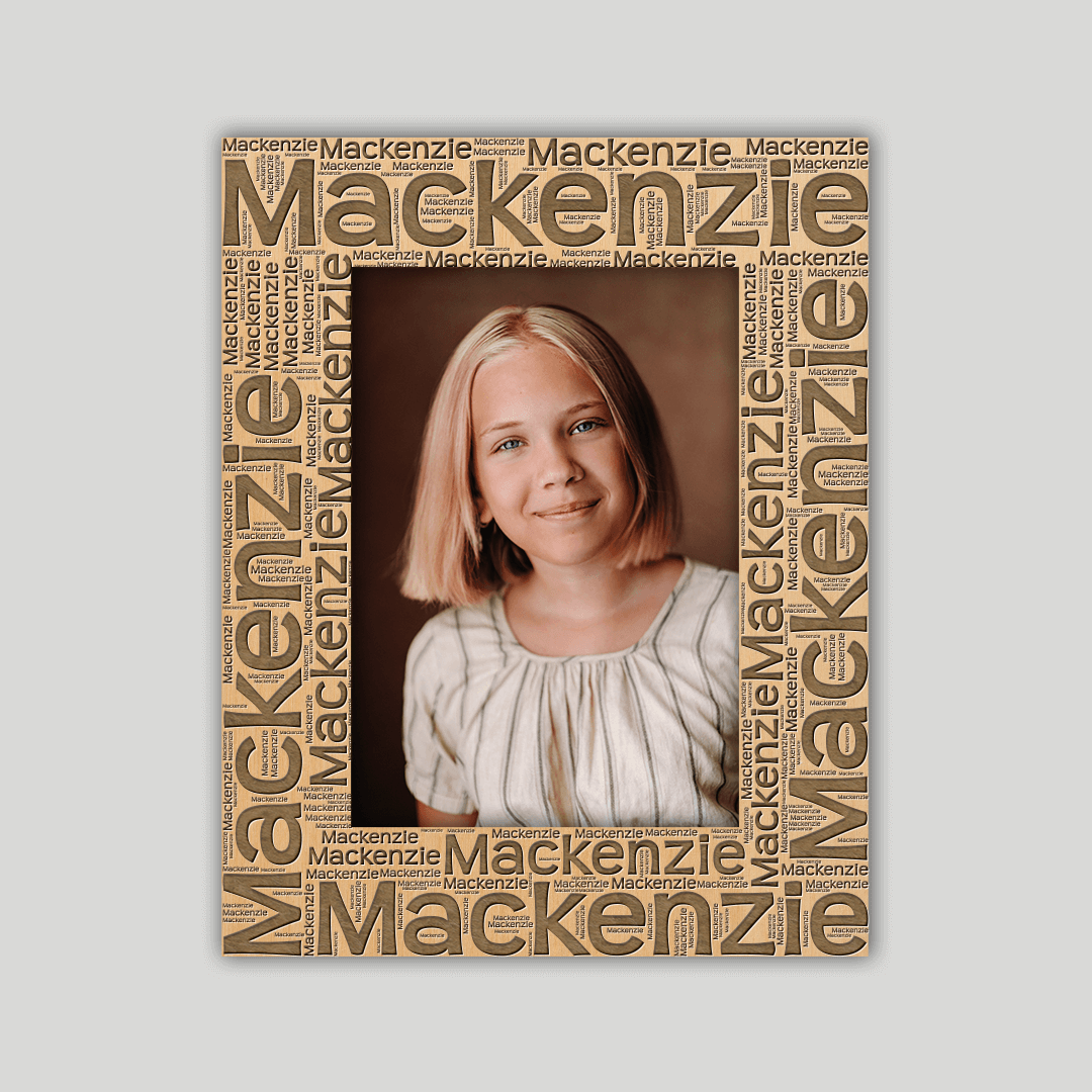 Mackenzie Name Frame