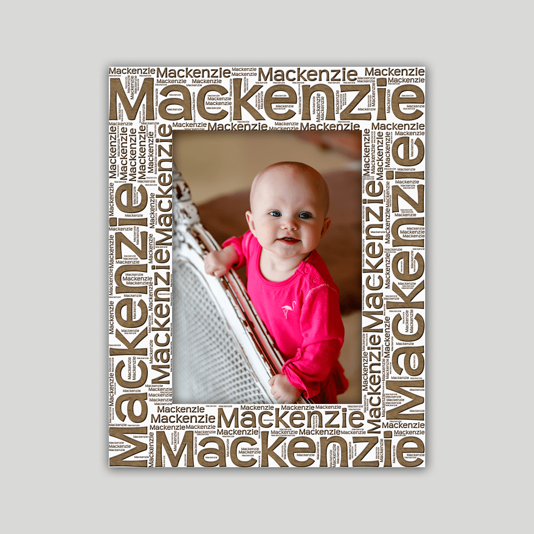 Mackenzie Name Frame