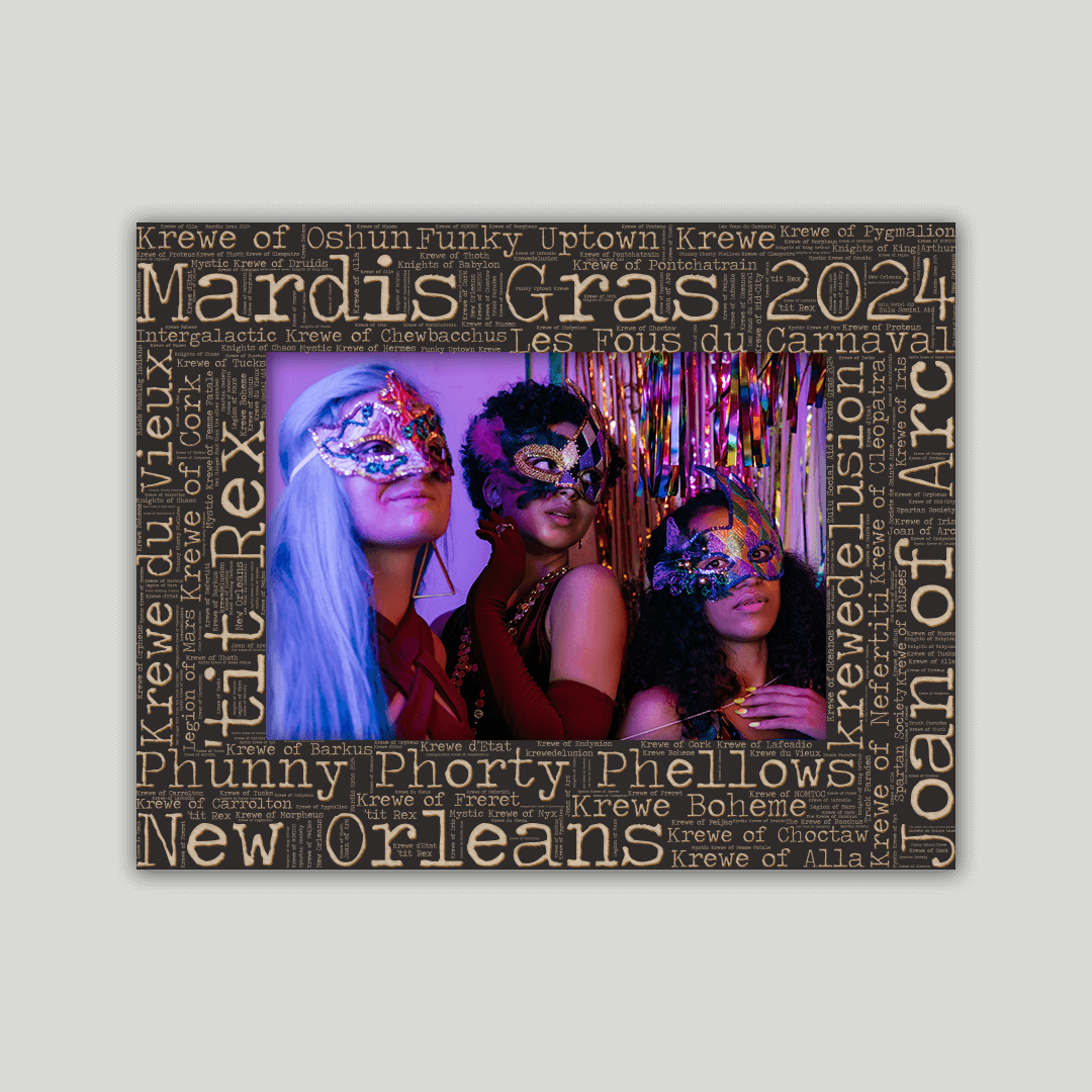 Mardi Gras Parade New Orleans 2024 - Journey Frames