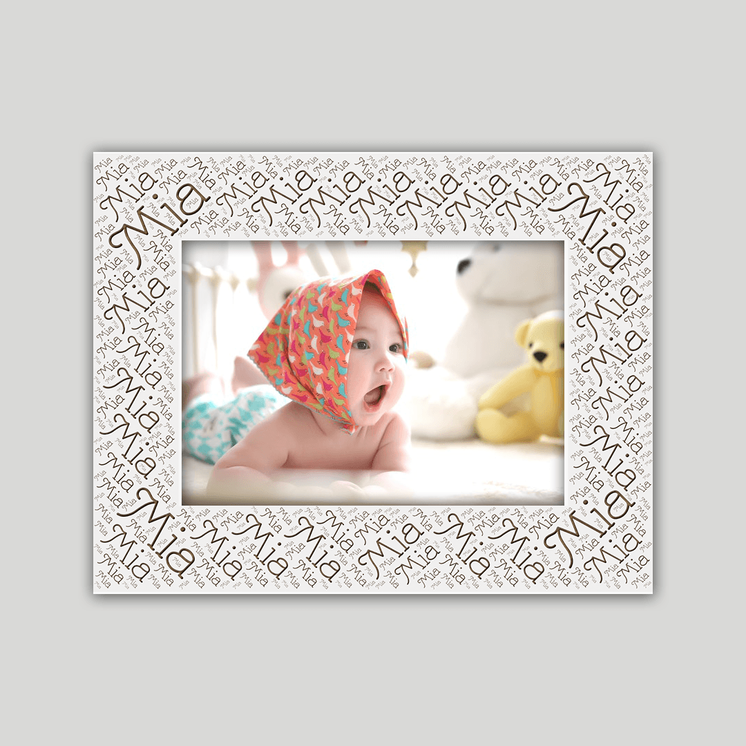 Mia Origins Name Frame - Journey Frames