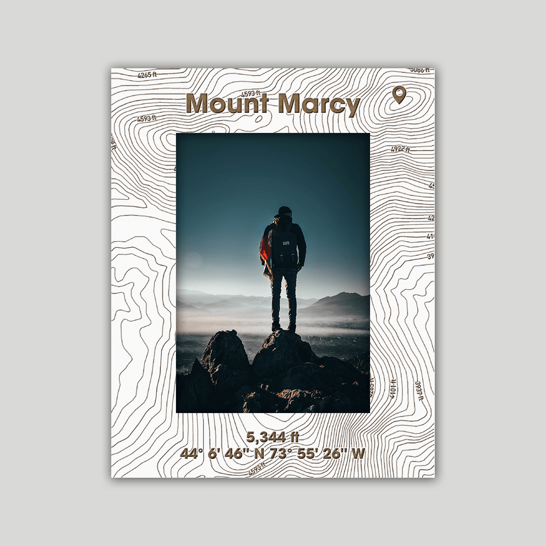 Mount Marcy (large font)