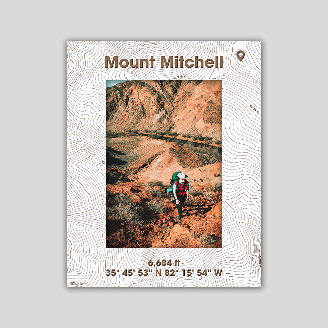 Mount Mitchell (large font)