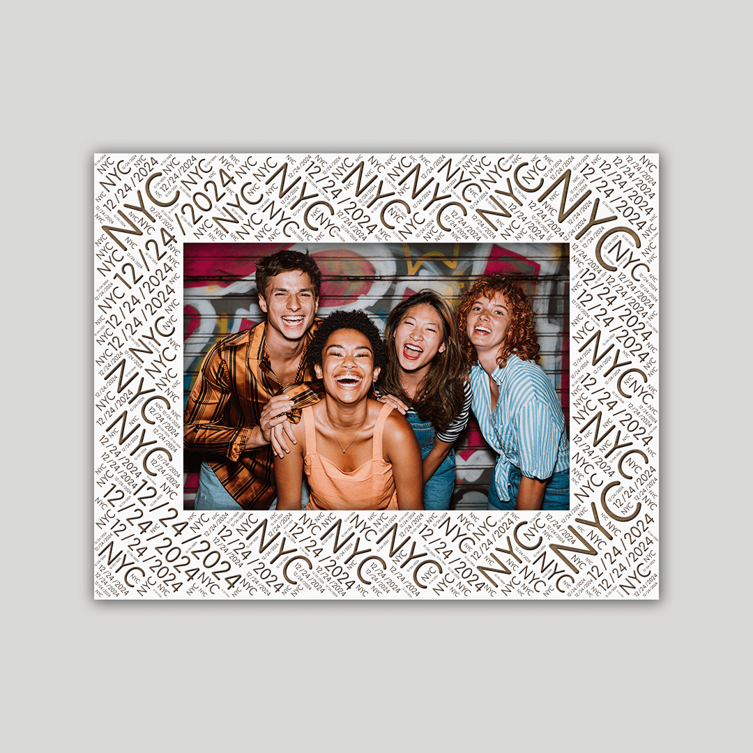 Personalized New York City Photo Frame