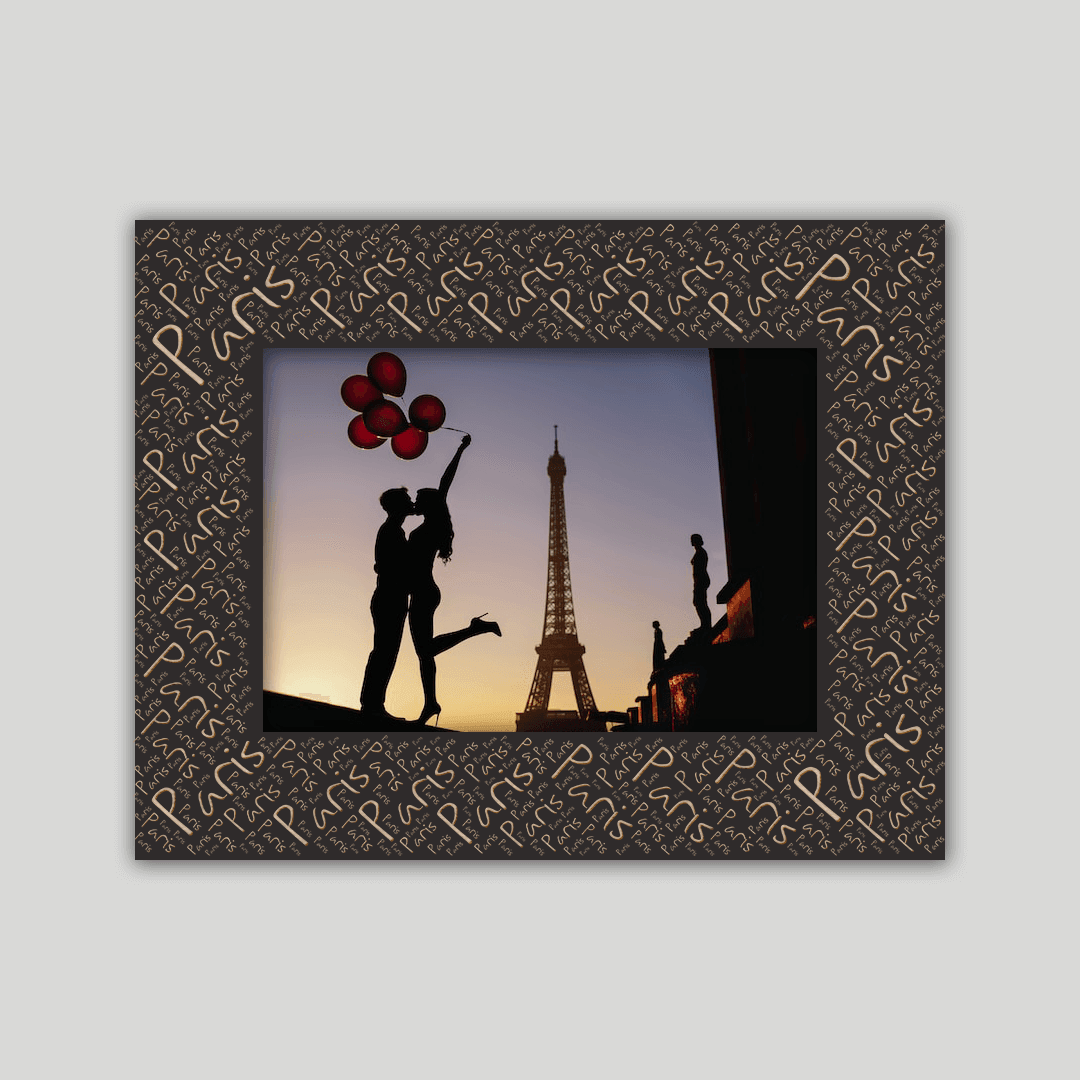 Paris Frame Wordcloud V3 - Journey Frames