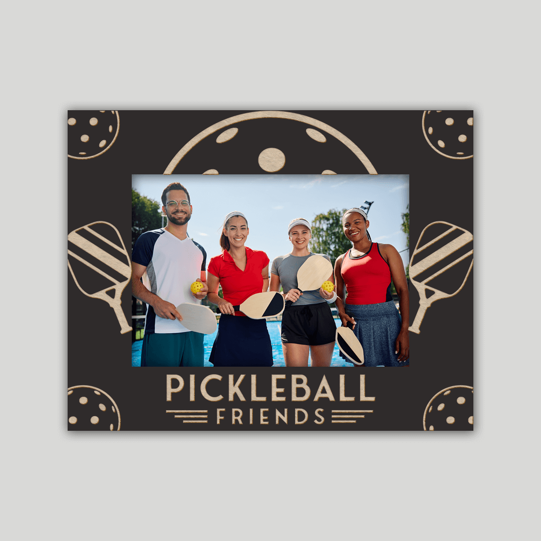 Pickleball Friends Photo Frame