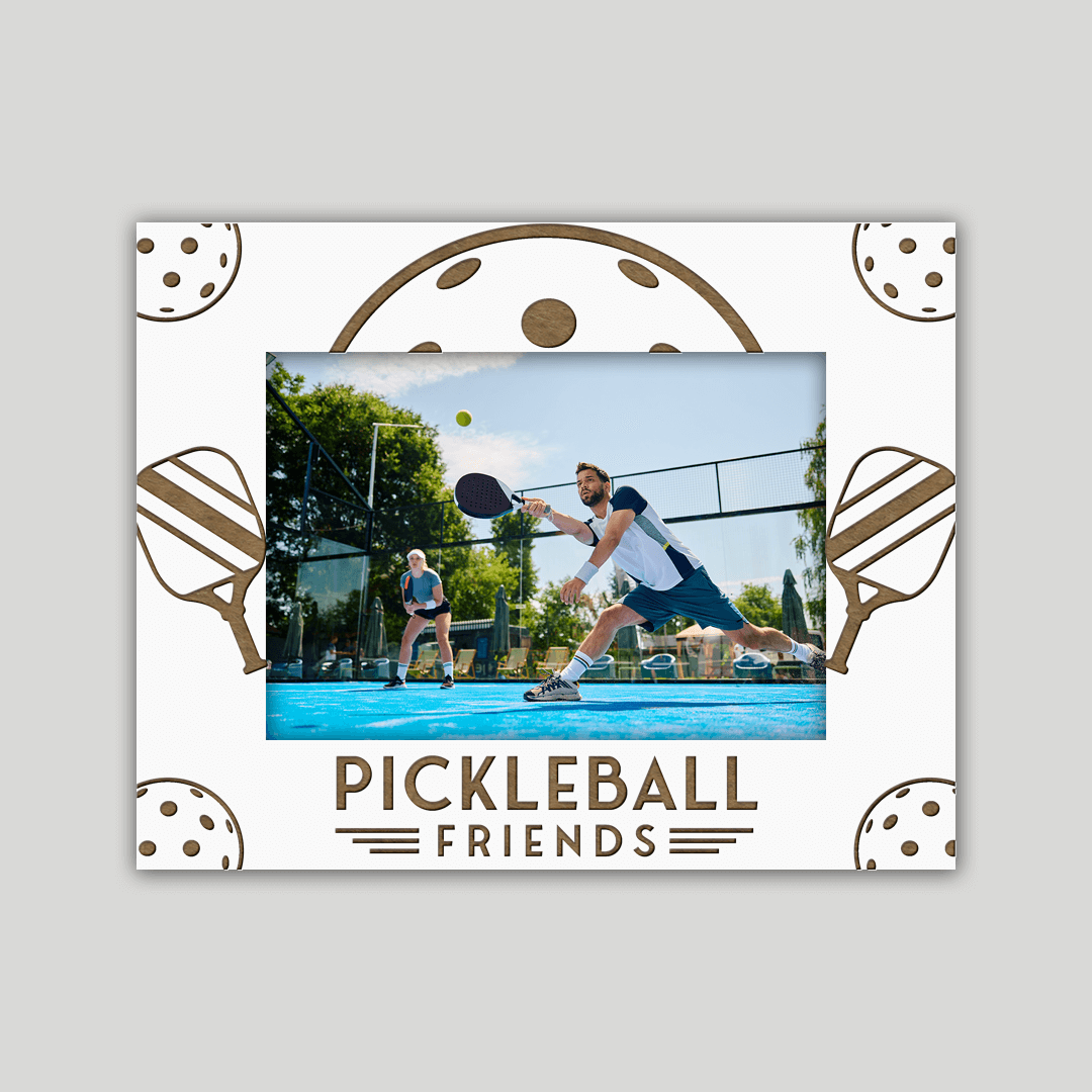 Pickleball Friends Photo Frame