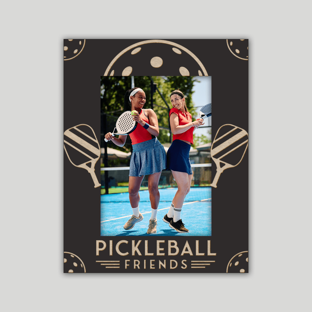 Pickleball Friends Photo Frame