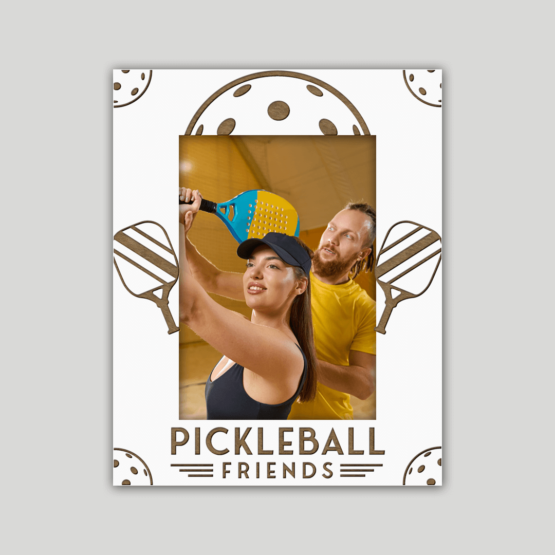 Pickleball Friends Photo Frame