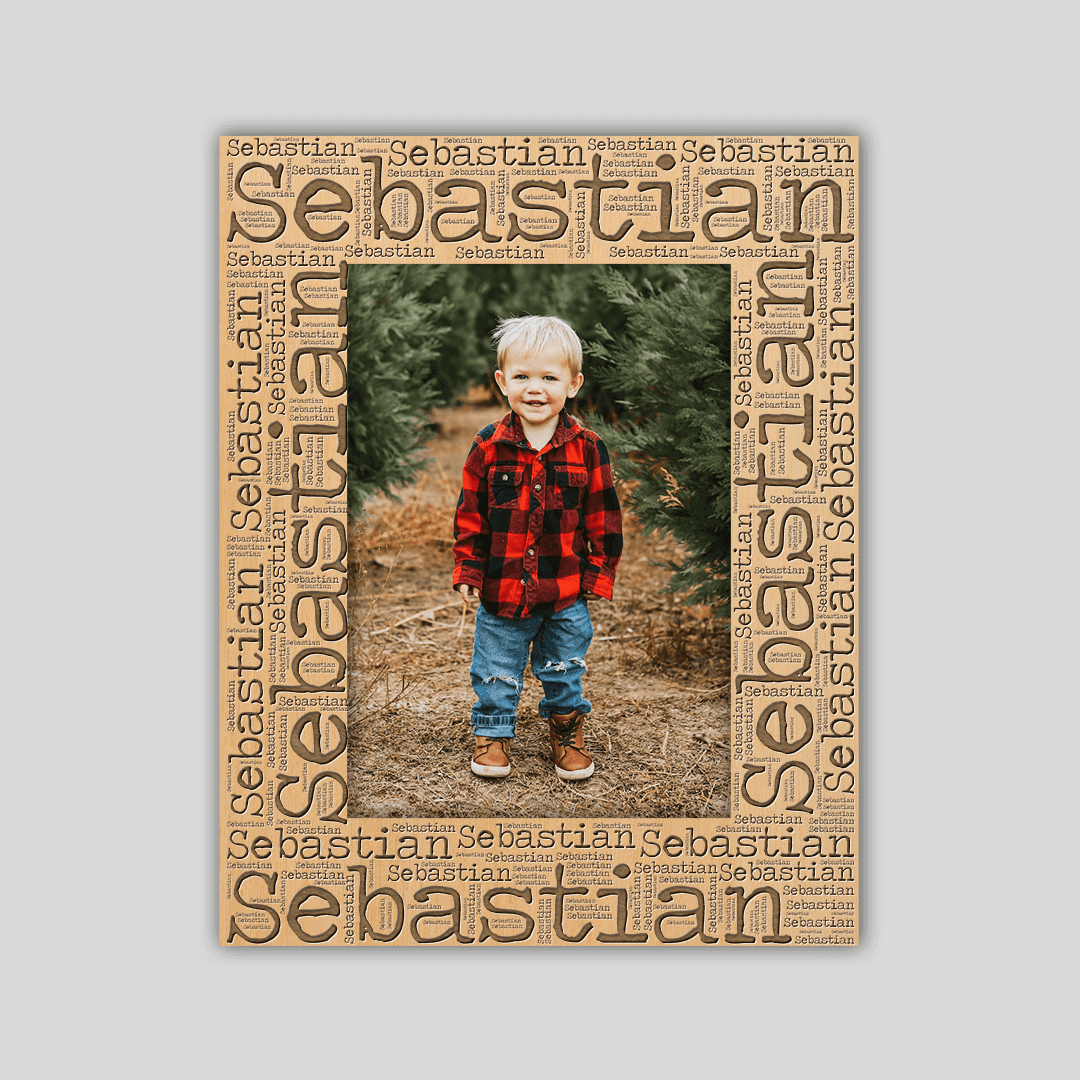 Sebastian Name Frame - Journey Frames