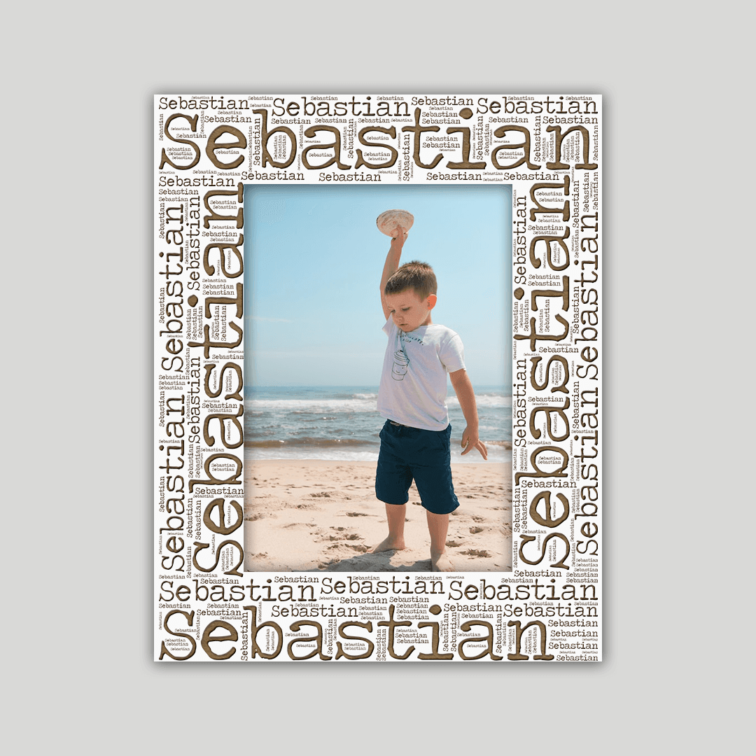 Sebastian Name Frame - Journey Frames