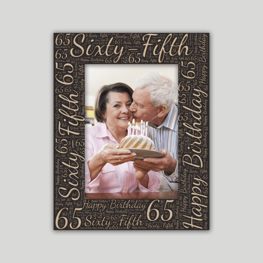 Sixty-Fifth Birthday - Journey Frames