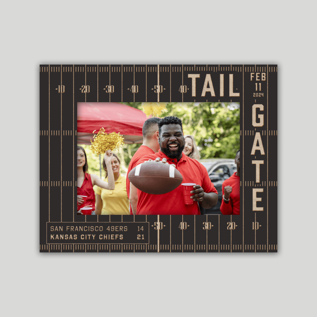 Tailgate Photo Frame