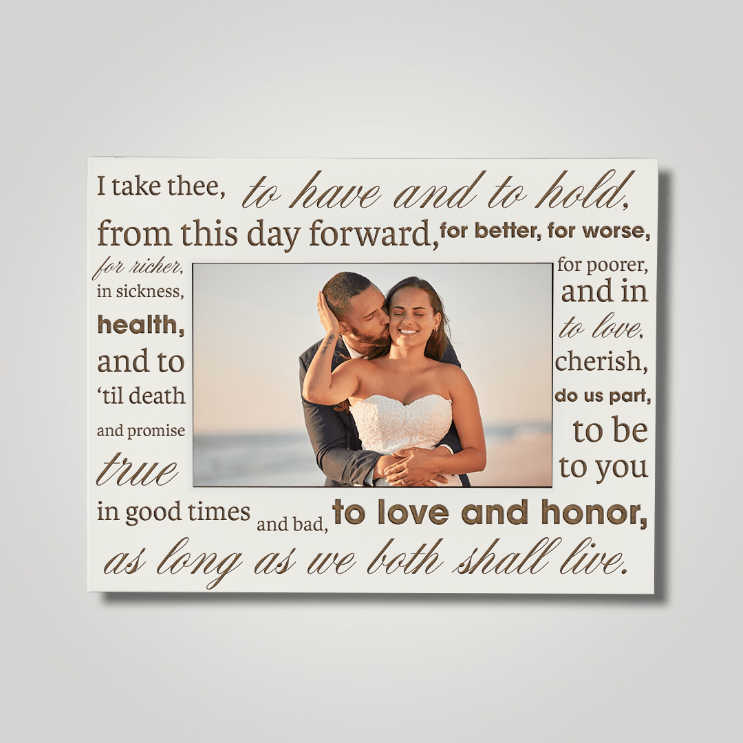 Wedding (large font) - Journey Frames