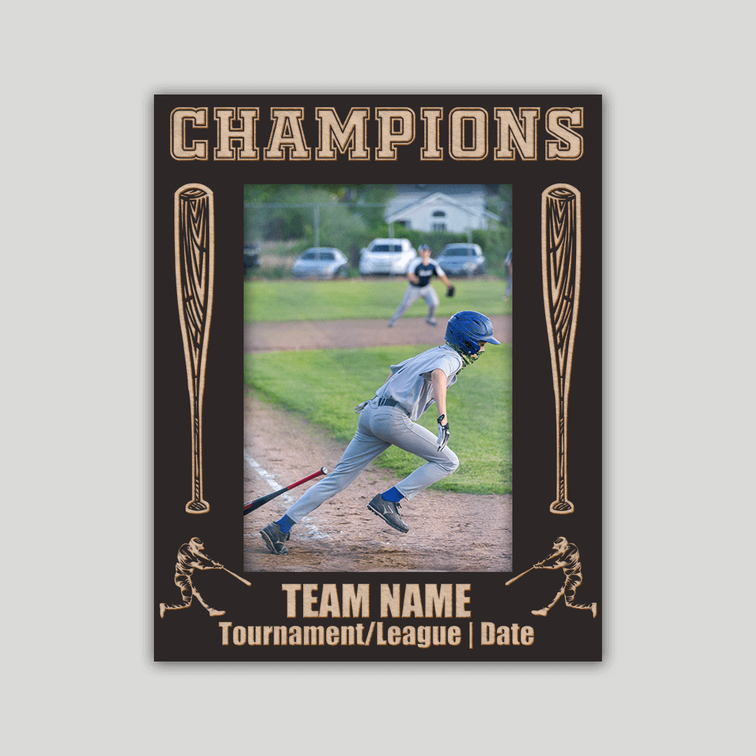 Baseball Championship Photo Frame
