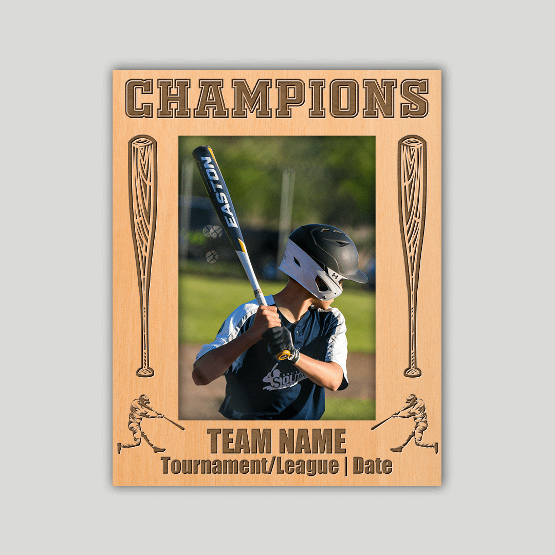 Baseball Championship Photo Frame