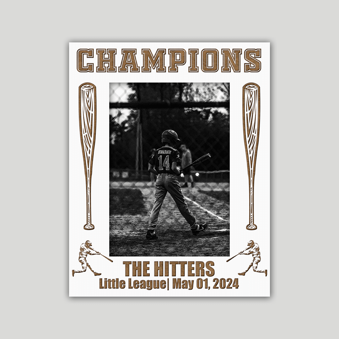 Baseball Championship Photo Frame