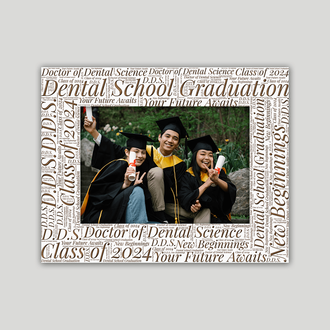 Dental School Graduation Photo Frame