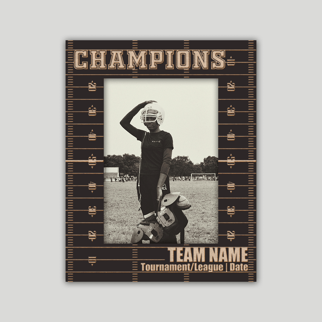 Football Championship Photo Frame