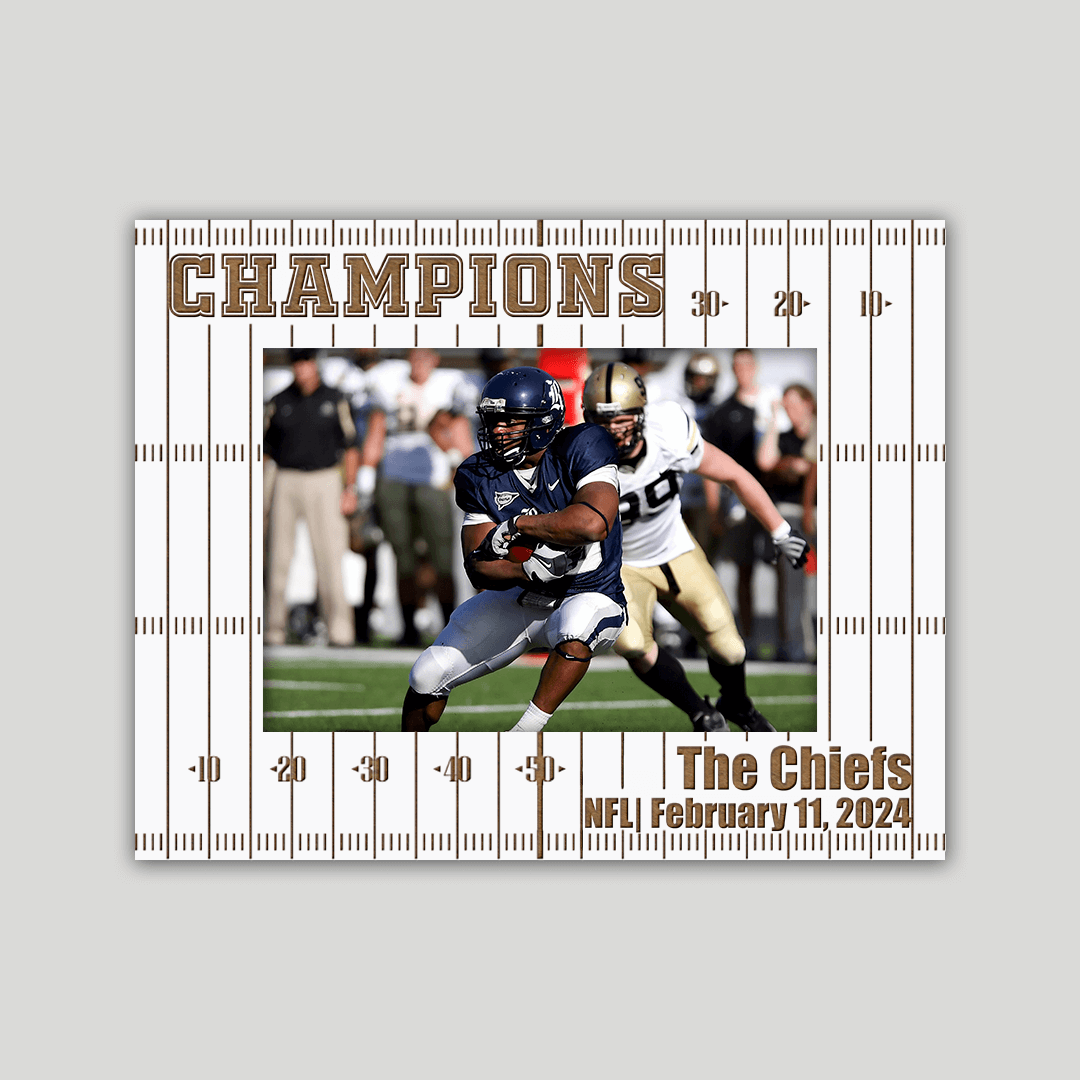 Football Championship Photo Frame