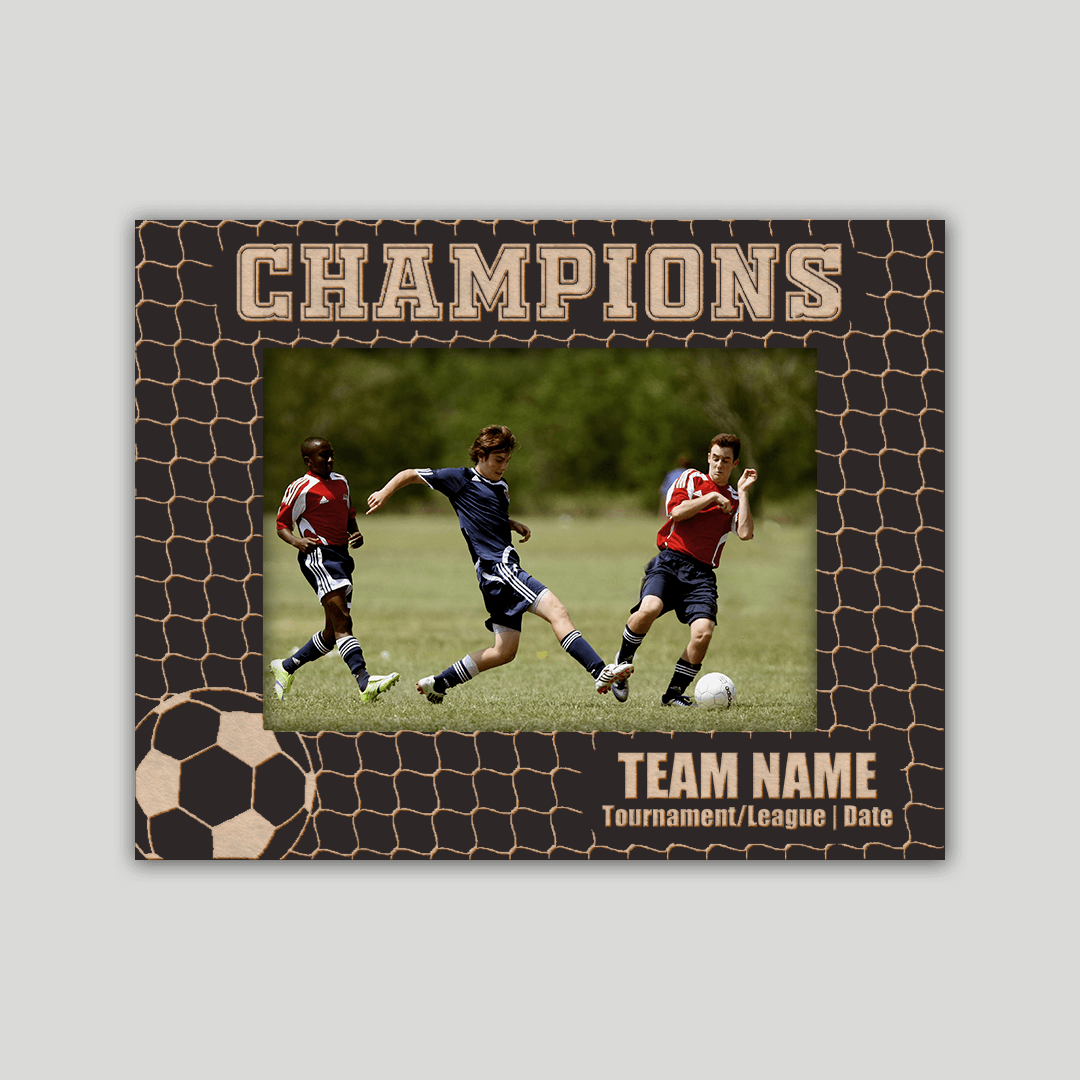 Soccer Championship Photo Frame